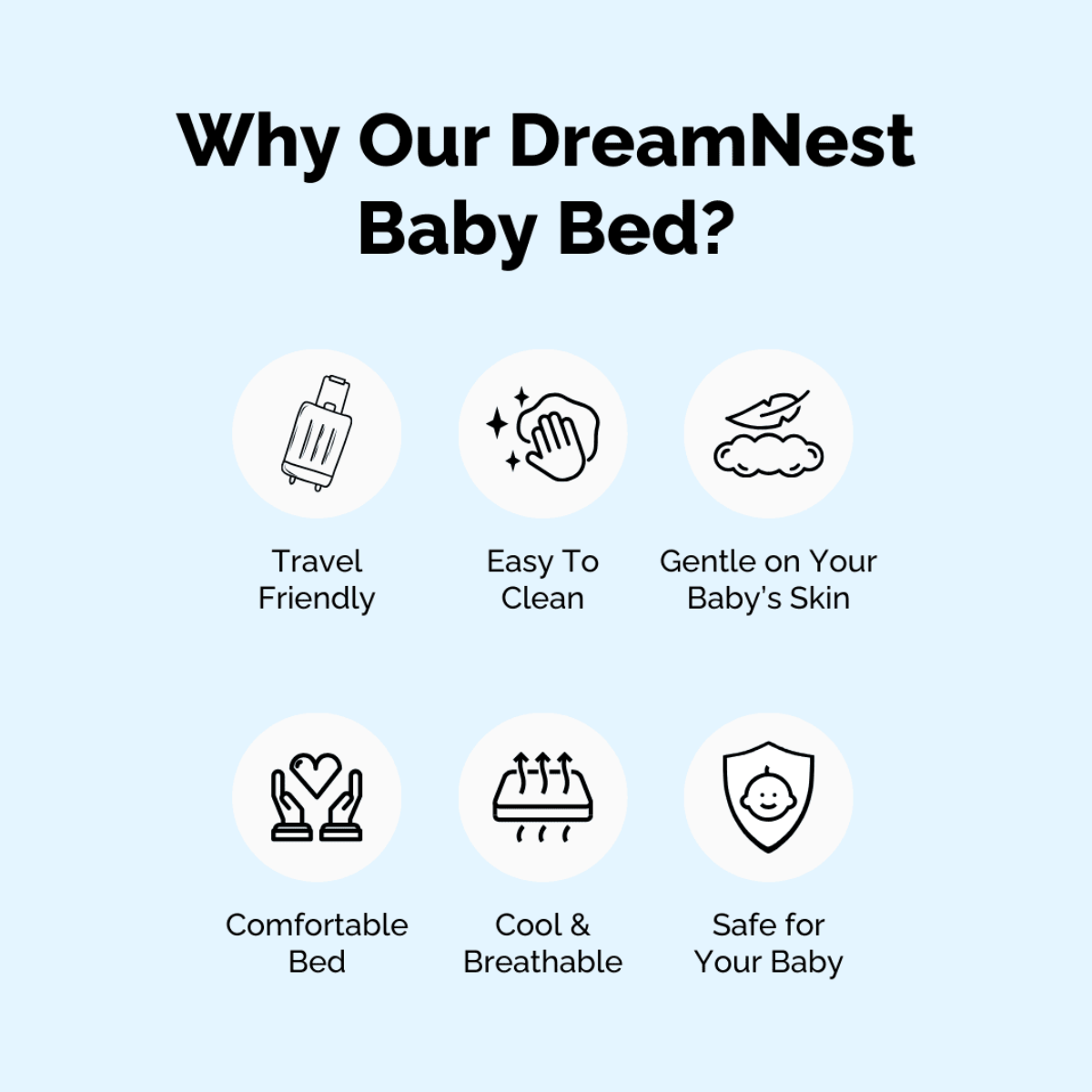 DreamNest™ - The Ultimate Baby Bed
