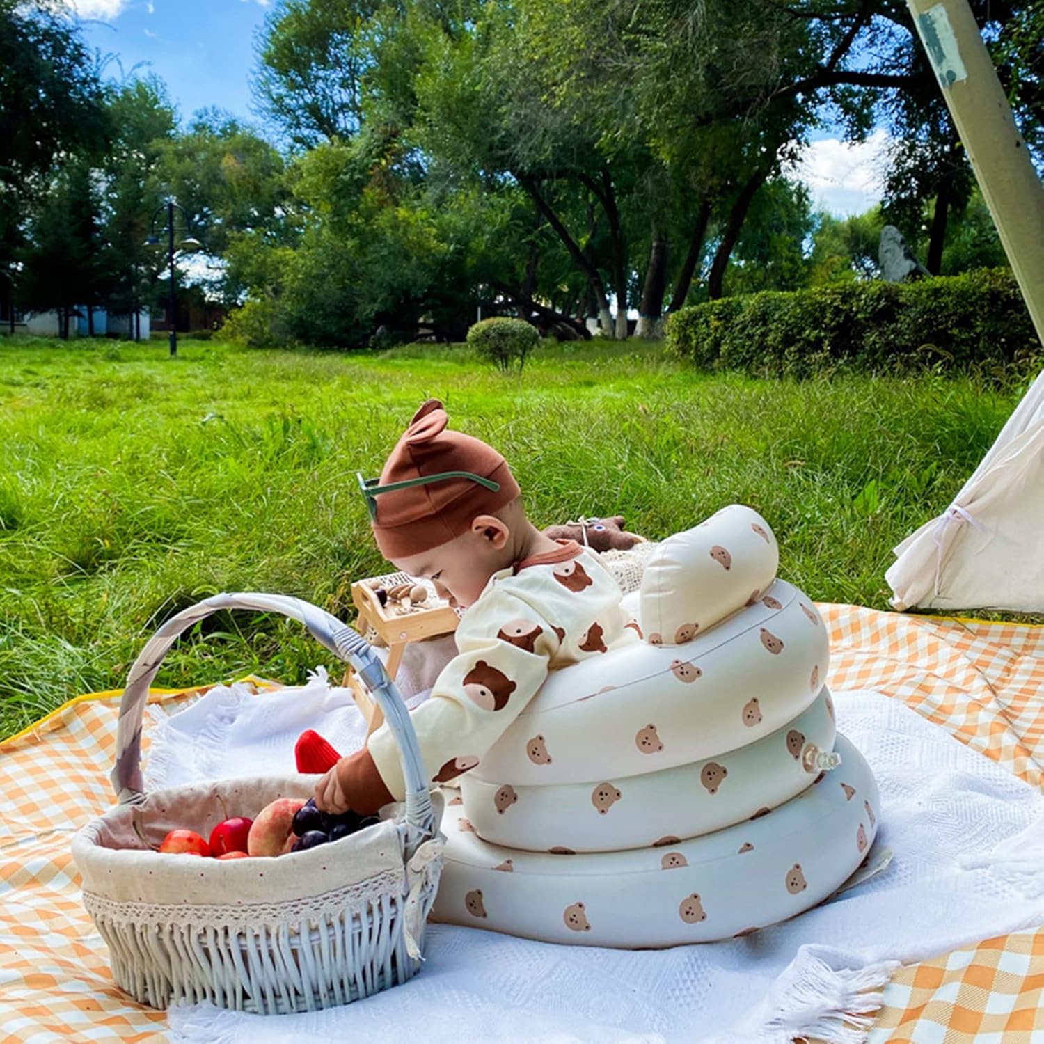 BabyBliss™ Inflatable Baby Chair